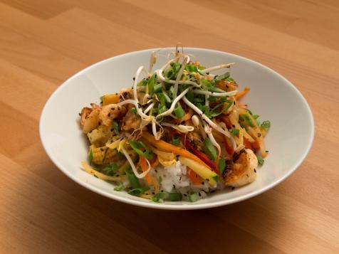 Teppanyaki-Style Shrimp and Calrose Rice