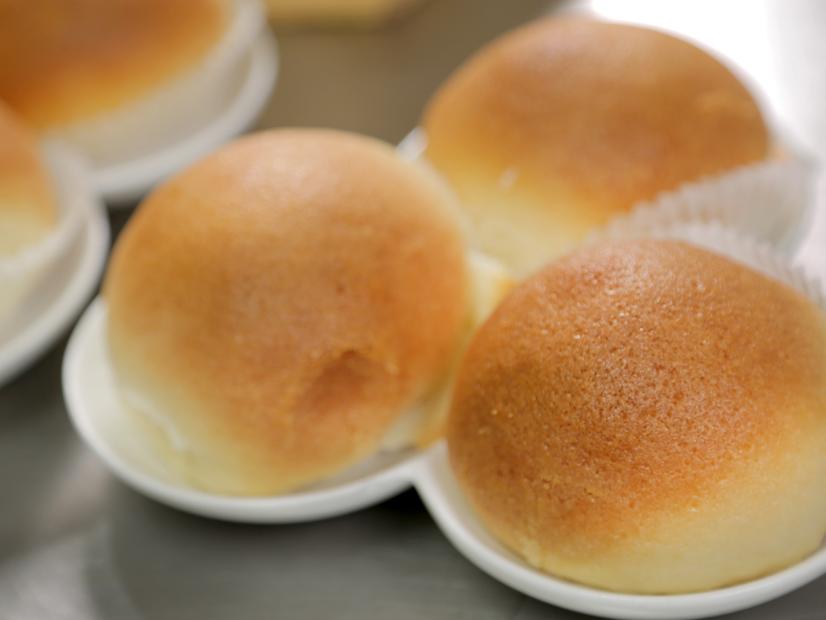 Pork Buns as Served at Grand Harbor in Burlingame, California, as seen on Diners, Drive-Ins and Dives, Season 28.
