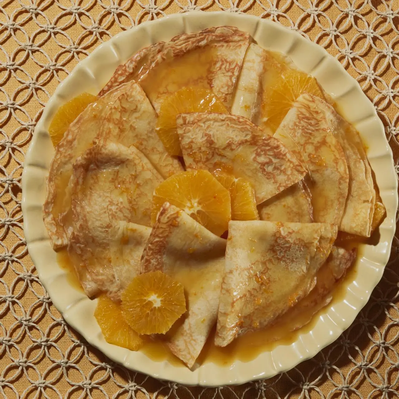 crepe suzette garter belt Crepes Suzette