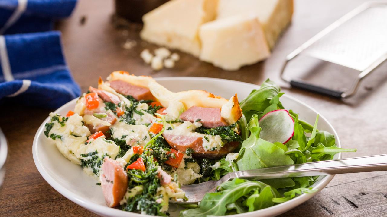 Loaf Pan Sausage and Pepper Lasagna Recipe Food Network Kitchen