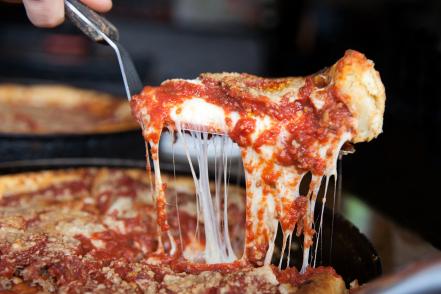 Best Deep Dish Pizza Outside Chicago Food Network Restaurants Food Network Food Network