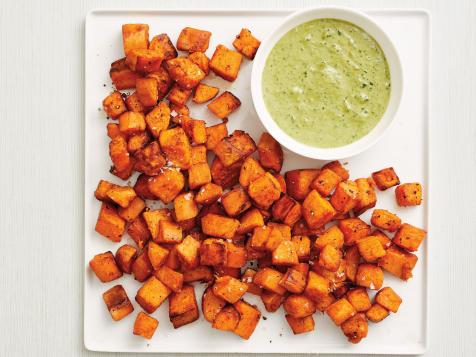 Chili-Roasted Sweet Potatoes