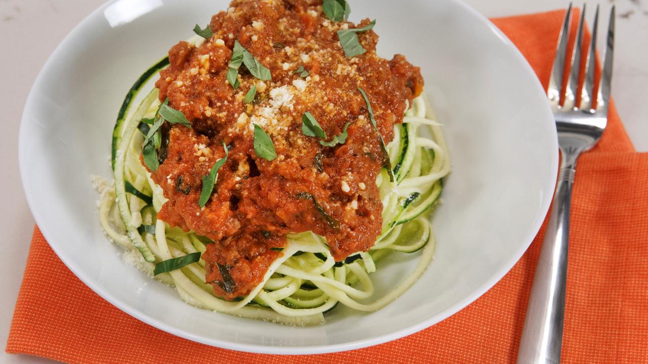Zoodle Bolognese