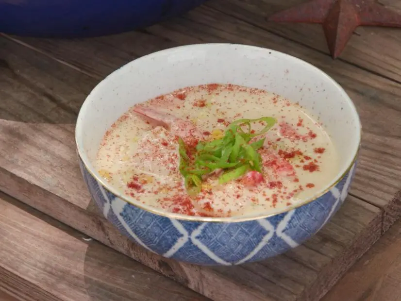 Shrimp and Corn Soup as seen on Cajun Aces, Season 2.