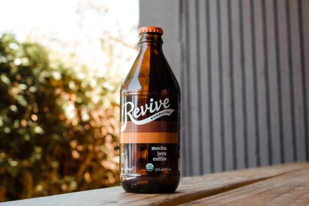 revive kombucha mocha java coffee