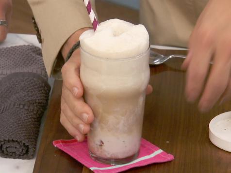 Chocolate-Cherry Rum Float
