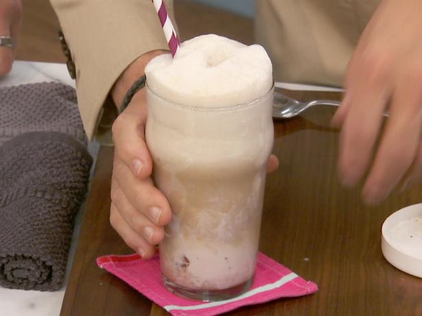 Chocolate-Cherry Rum Float image