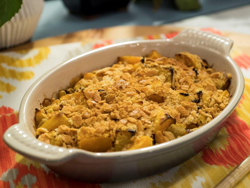 Katie Lee makes Brown Butter Sage Butternut Squash, as seen on Food Network's The Kitchen 