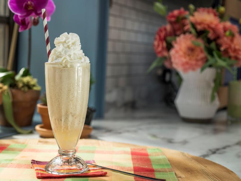 Katie Lee makes a Ginger Beer and Pumpkin Ice Cream Float, as seen on Food Network's The Kitchen 