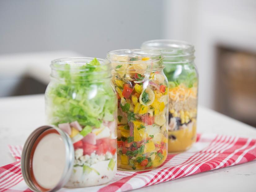 Chef Jamika Pessoa shares her wonderful  Salade in a Jar recipie. Stress free and mess free perfect for the tailgate make it at home and take it with you, as seen on Food Network Lets Eat Episode 109.