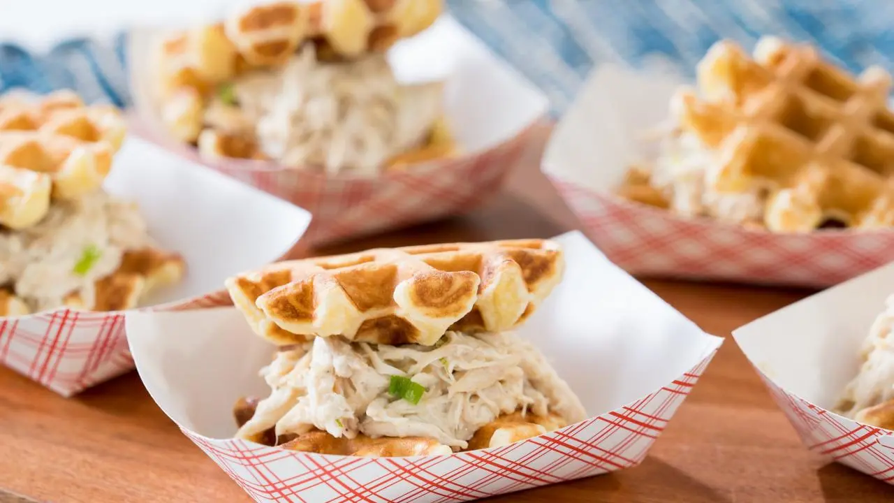 Chicken Waffle Sandwich