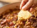 Close-up Texas Baked Bean Dip, as seen on The Pioneer Woman, Season 20.