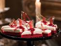 Food beauty of broken glass cheesecake bars, as seen on Food Network’s Trisha’s Southern Kitchen Season 12