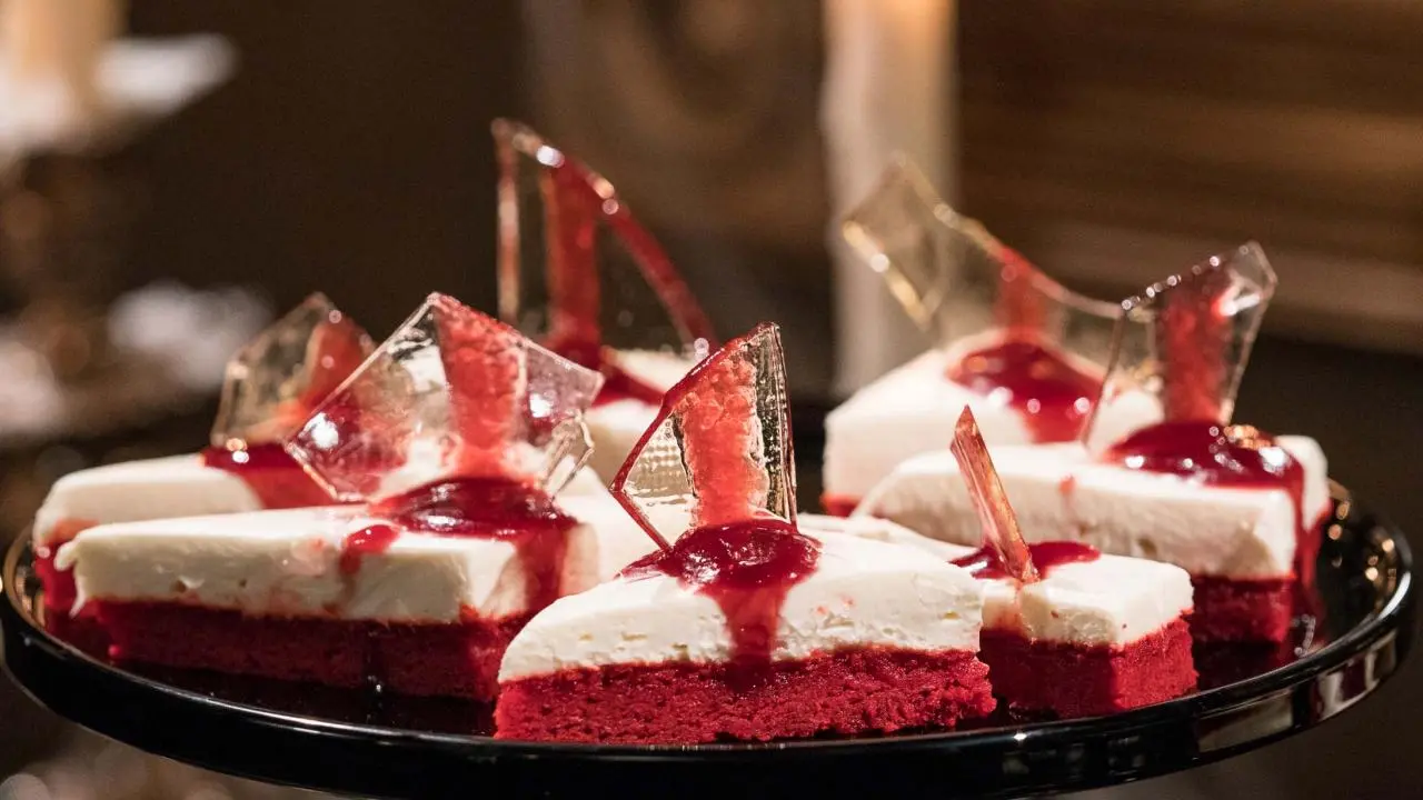Bloody Cheesecake Bars