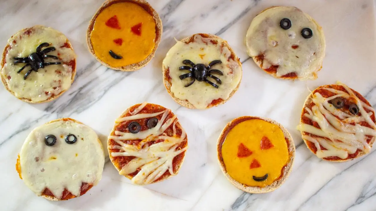 Halloween Party Pizzas