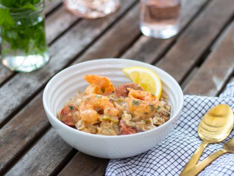 One-Skillet Cajun Shrimp and Rice