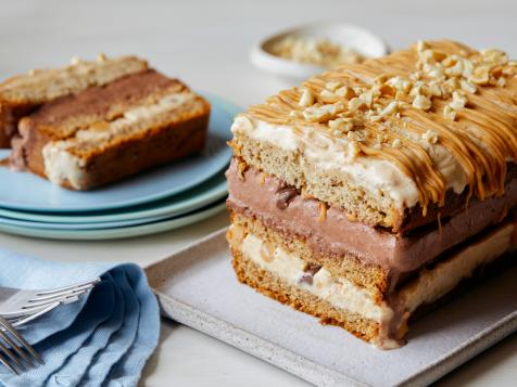 Banana Bread Ice Cream Layer Cake
