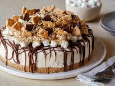 This no-bake cheesecake tastes like a giant chocolate-covered marshmallow—and we can't think of many things more delightful than that. The filling is fluffy with marshmallow creme, and torching the mini marshmallows on top makes for the ultimate s'more-lover's dessert.