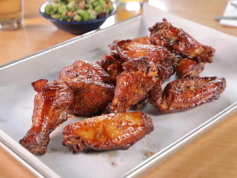 The Alabama White Wings as Served at Martin's Bar-B-Que Joint in Nashville, Tennessee, as seen on Trible D Nation, Special.