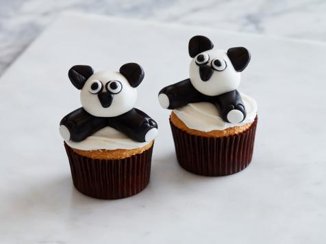 Marshmallow Fondant Pandas