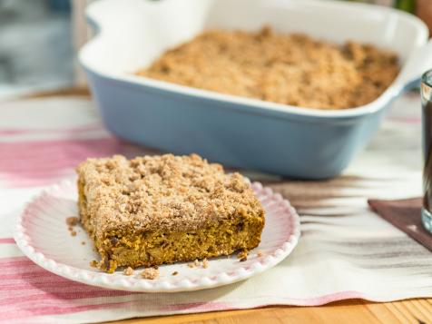 Pumpkin Streusel Coffee Cake