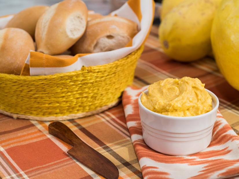 Katie Lee makes Pumpkin Compound Butter, as seen on Food Network's The Kitchen