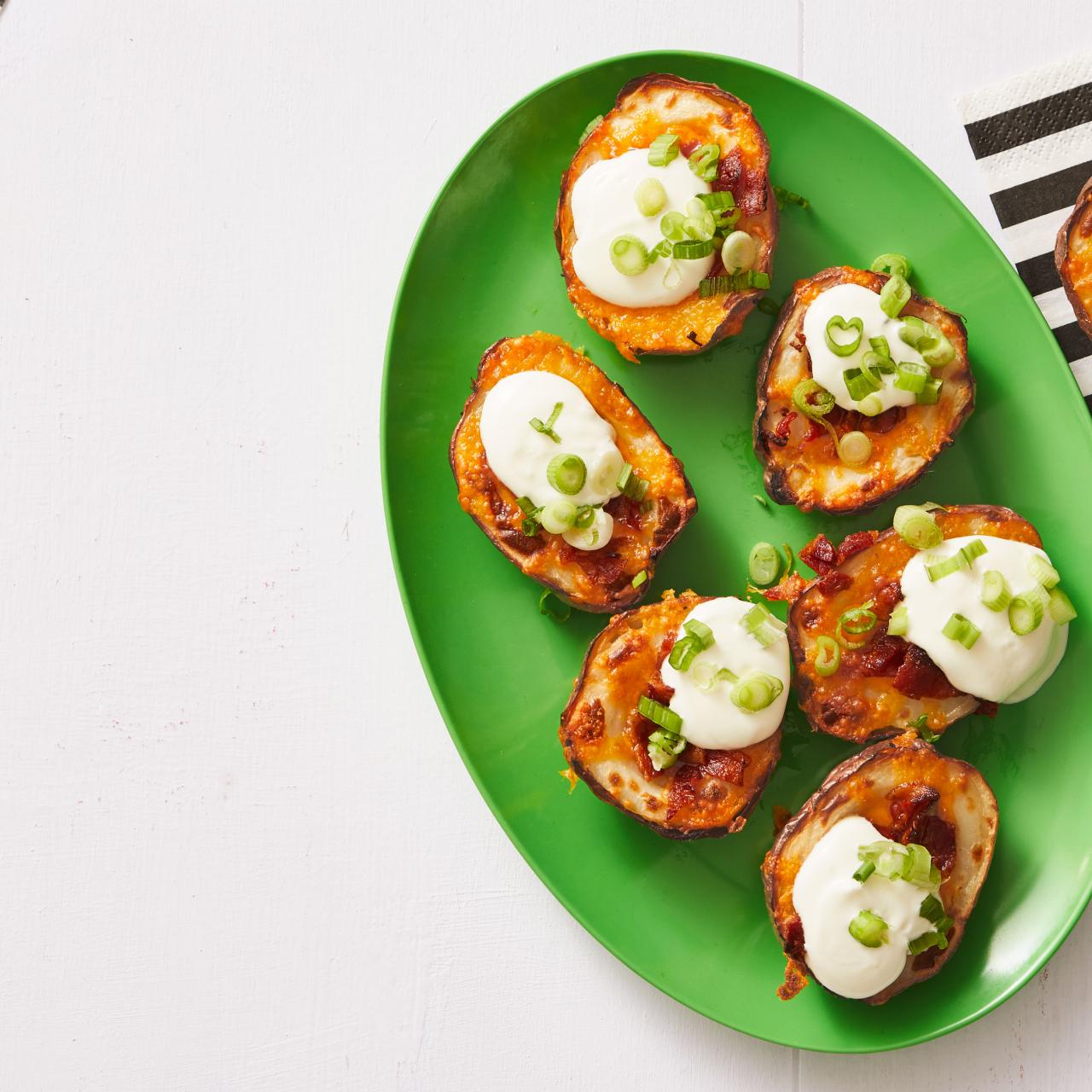 Crispy Potato Skin Scoops Recipe, Food Network Kitchen