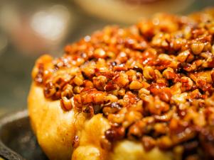 Nuts and caramel are a favorite topping on sticky buns at Beiler's Bakery in Philadelphia, as seen on Food Network's Baked, Season 1.