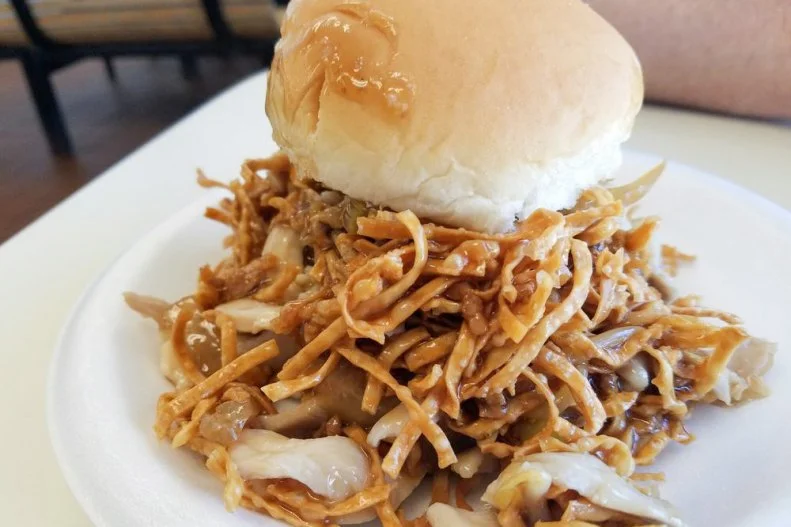 In the 1930s, when Fall Riverâ  s textile mills were filled with Quebecois, Irish and English workers, Chinese restaurant owners began tailoring menus to suit the preferences of factory workers. The resulting success marinates locally made crisp noodles in a salty brown gravy with meat, onion and celery. The half-soggy, half-crisp strands are tucked inside a bun for the Chow Mein sandwich, which quickly became a local staple throughout the Northeast. At the height of its popularity, the hybrid sandwich was featured on the menu at Nathanâ  s Famous in Coney Island. Itâ  s still just as popular as ever at China Star Restaurant in Fall River, which sells about 200 chow mein sandwiches per week.