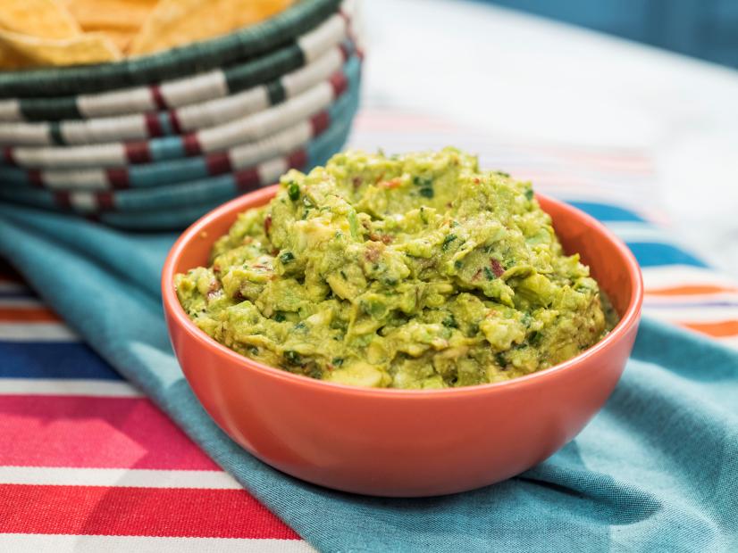 Gaby Dalkin makes Chipotle Chive Guacamole, as seen on Food Network's The Kitchen 