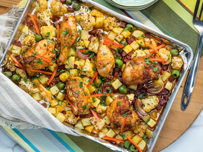 Smoky Sheet Pan Chicken with Cauliflower Recipe Deb Perelman Food