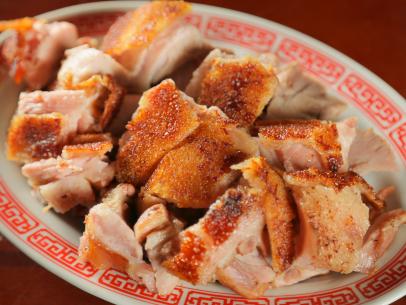 The Roast Pig as Served at Sun Wah BBQ in Chicago, Illinois, as seen on Diners, Drive-Ins and Dives, Season 29.