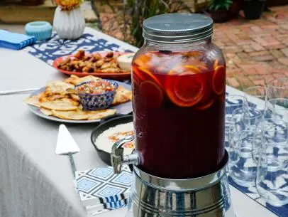 Trisha’s Citrus Pomegranate Jungle Juice, as seen on Trisha’s Southern Kitchen, Season 13.