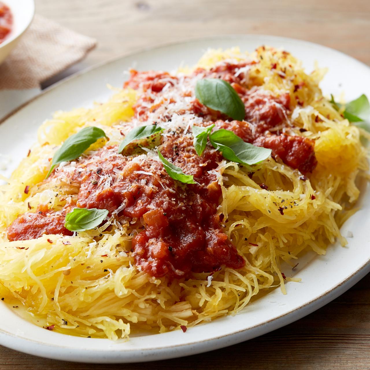 Instant pot spaghetti online squash with meat sauce