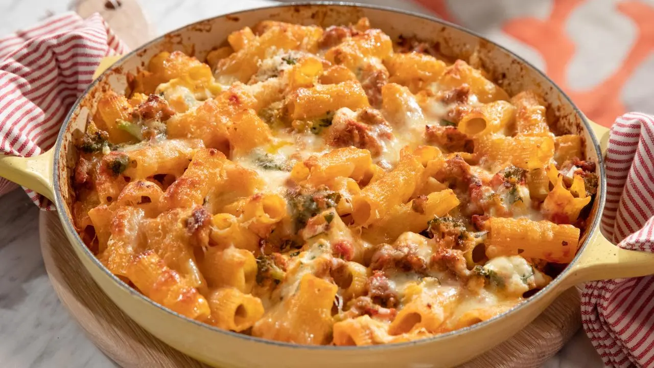 Baked Rigatoni with Sausage