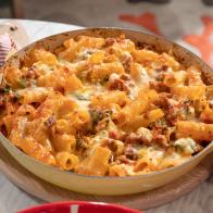 Food beauty of Giada's Pasta with Creamy White Beans, as seen on Giada Entertains, Season 4.