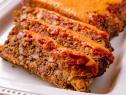 Close-up of Cheeseburger Meatloaf