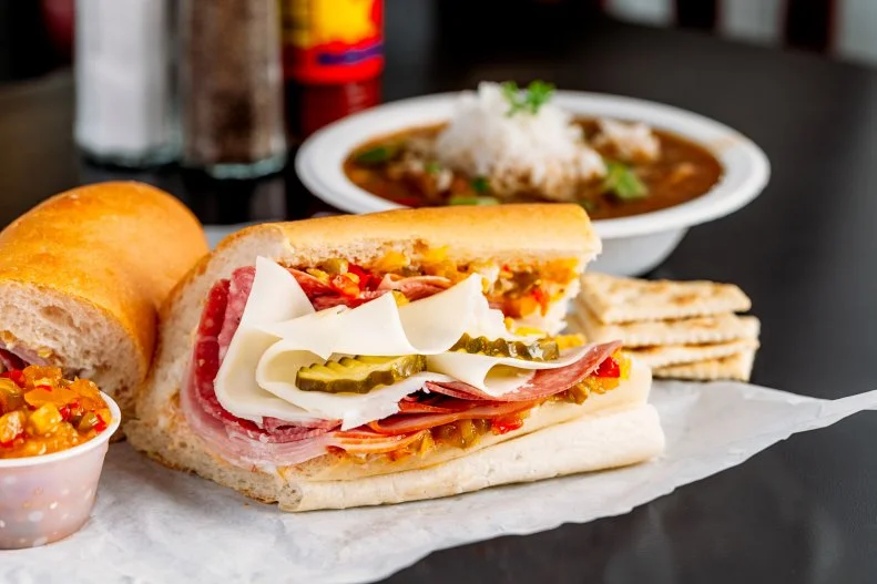 The signature po' boys at this iconic sandwich shop make for a bargain lunch at just $6.95, but spring for one of the other 12 sandwiches under $10 and indulge in a meaty meal between the bread. The juicy Tex-Mex cheesesteak made saucy with chipotle mayo is finger-licking and messy, while the classic muffaletta is stacked high with salty salami, provolone and Antone's housemade olive mix.