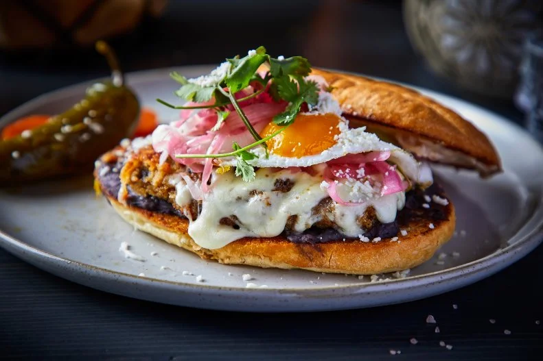 Brunch isn't just for weekends at this Andersonville Mexican cantina; here it's served seven days a week. Even when on the go, you can channel weekend vibes with the brunch torta, a massive sandwich served on a telera roll. It's stuffed with steak Milanese, two eggs, refried black beans, avocado and queso Oaxaca and topped with tomato, pickled onions and avocado salsa verde.