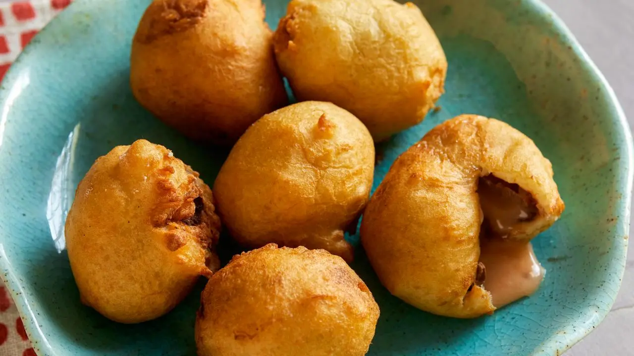 Fried Cadbury Eggs