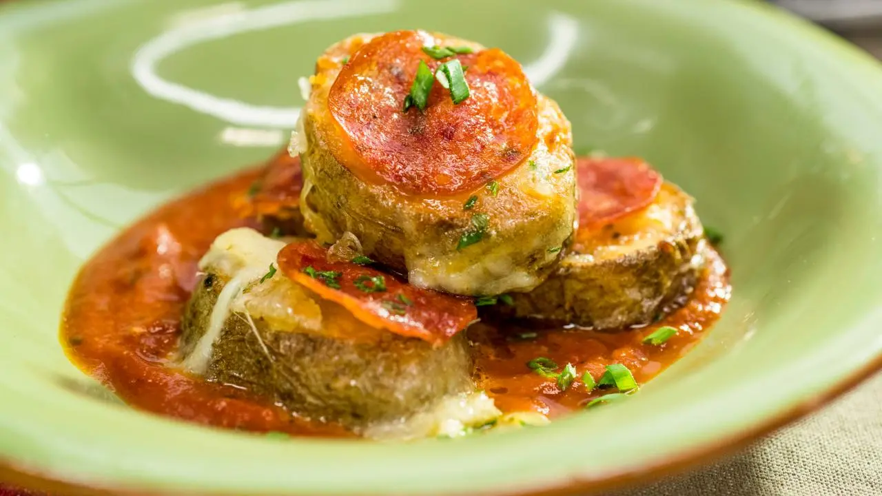 Roasted Pizza Potatoes