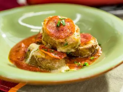 Bev Weidner makes Roasted Pizza Potatoes, as seen on Food Network's The Kitchen