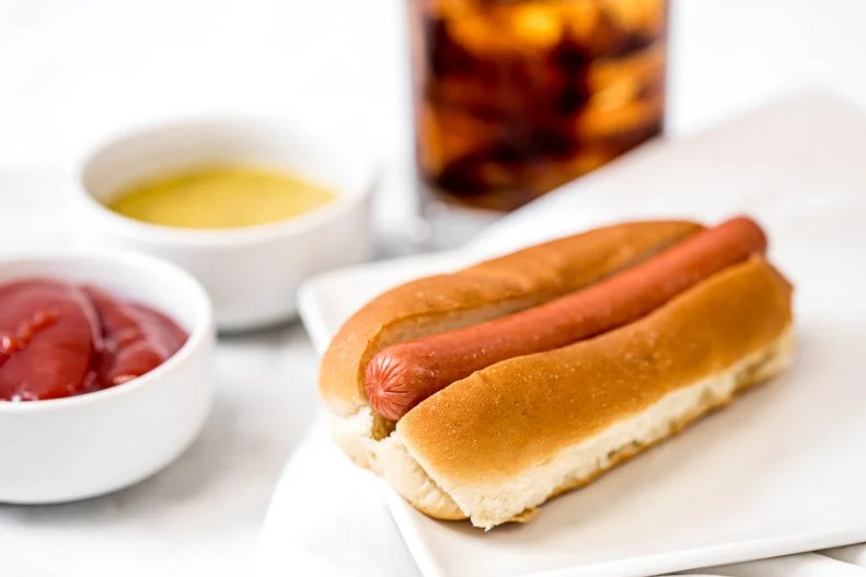 What would a visit to a sporting event be without a simple hot dog? This version, found at the Linked Up stands all over the building, clocks in at just $2 (perhaps the most-affordable meal on a bun you'll find at a pro sports arena). The dog itself is made by the Kayem brand, which has been producing premium meats for more than 100 years, and the golden challah bun comes from Atlanta-area Engleman's Bakery, which specializes in Old World, European-style breads. Customize your dog with ketchup, mustard or relish and wash it down with a $2 bottle of water, and you've got a whole meal that's a killer value.