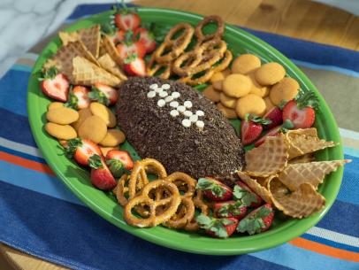 Jeff Mauro makes Chocolate Peanut Butter Dip, as seen on Food Network's The Kitchen