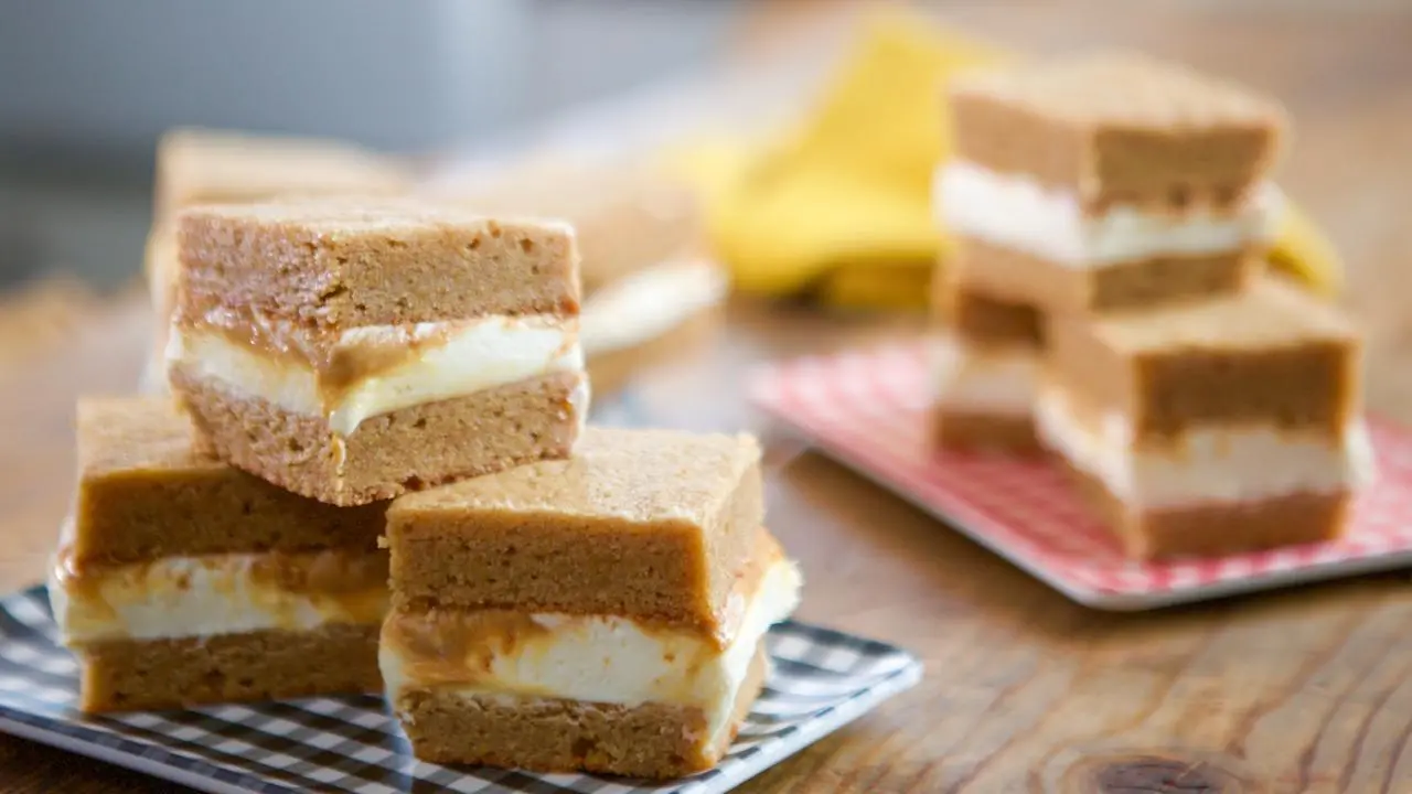 Blondie Ice Cream Sandwiches