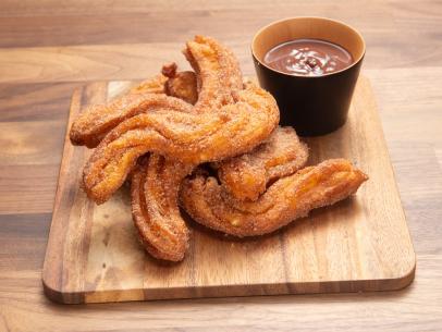 Host Anne Burrell's churros dish, as seen on Worst Cooks In America, Season 15.