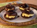 Chef Alex Guarnaschelli's Dark Chocolate Almond Whoopie Pies, as seen on Guy's Ranch Kitchen, Season 2.