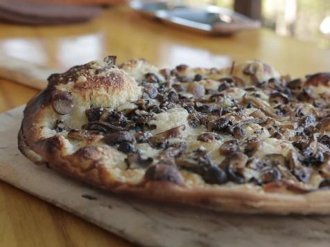 Grilled Flatbread with Wild Mushrooms