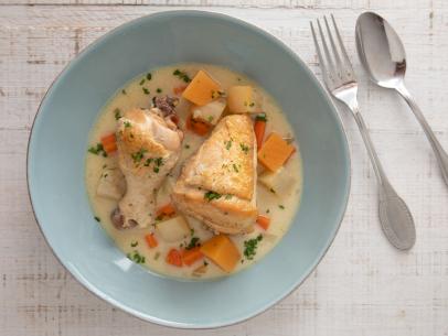 Close-up of Old Fashioned Chicken Stew