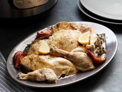 Food Network Kitchen’s Instant Pot Fall-off-the-Bone Chicken.